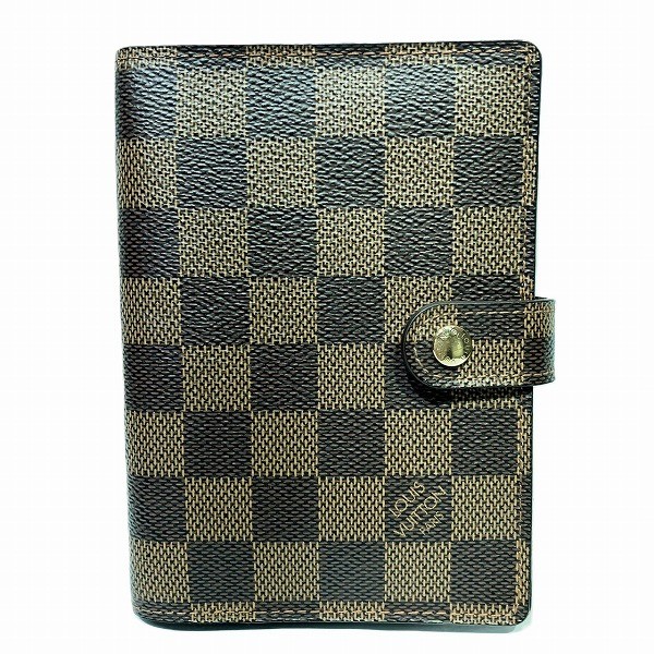 5%OFF】ルイヴィトン Louis Vuitton ダミエ アジェンダPM R20700 ブランド小物 手帳カバー ユニセックス  【中古】｜激安アクセサリー通販のワンダープライス