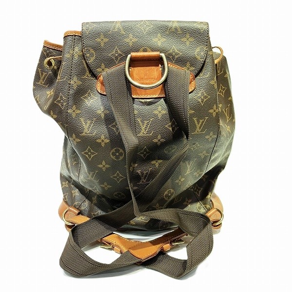 ルイヴィトン Louis Vuitton モノグラム モンスリ GM M51135 バッグ リュック ユニセックス  【中古】｜激安アクセサリー通販のワンダープライス