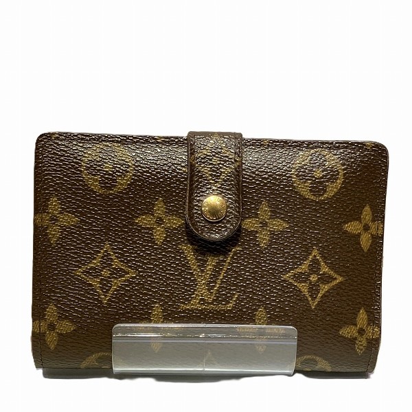 ルイヴィトン Louis Vuitton モノグラム ポルトフォイユ ヴィエノワ M61674 がま口 2つ折り財布 レディース  【中古】｜激安アクセサリー通販のワンダープライス