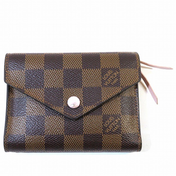 45%OFF】ルイヴィトン Louis Vuitton ダミエ ポルトフォイユ ...