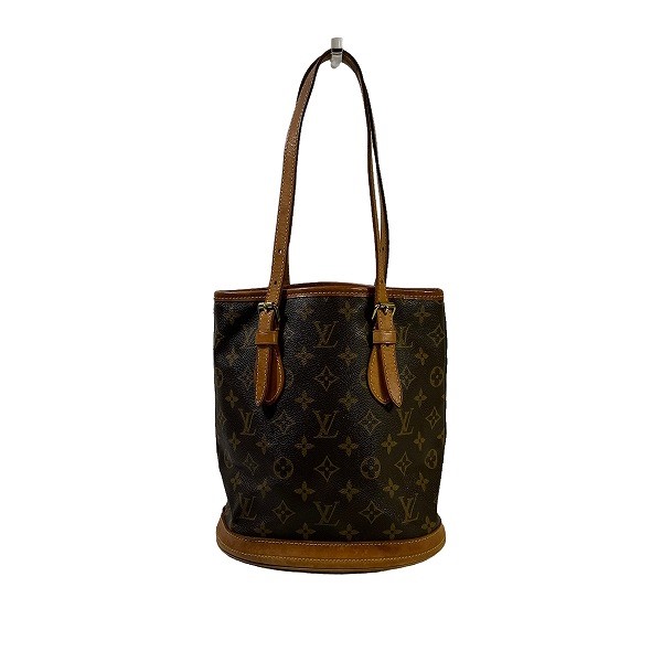 ルイヴィトン Louis Vuitton モノグラム プチバケットPM M42238 ポーチ