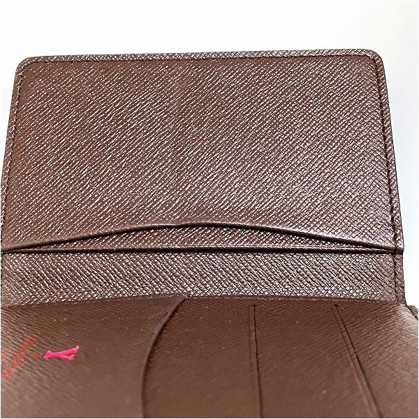 ルイヴィトン Louis Vuitton ダミエ オーガナイザードゥポッシュ N61721 カードケース 名刺入れ ユニセックス 小物 【中古】 -  Thebuildteam