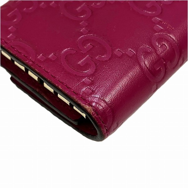 15%OFF】グッチ GUCCI グッチシマ 6連キーケース 388682 ブランド小物 キーケース レディース  【中古】｜激安アクセサリー通販のワンダープライス