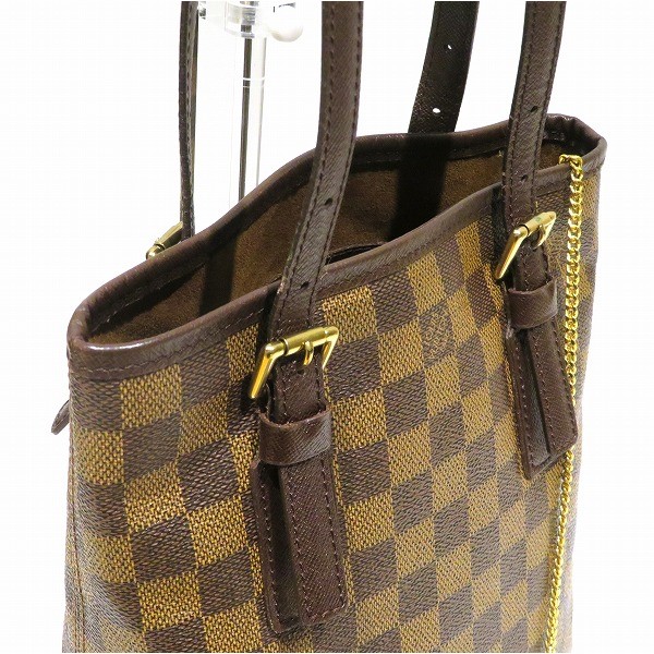 ルイヴィトン Louis Vuitton ダミエ マレ N42240 バケット バッグ トートバッグ レディース  【中古】｜激安アクセサリー通販のワンダープライス