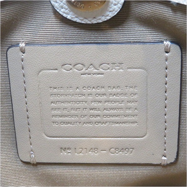 15%OFF】コーチ COACH ミニリリー C8497 バッグ ハンドバッグ