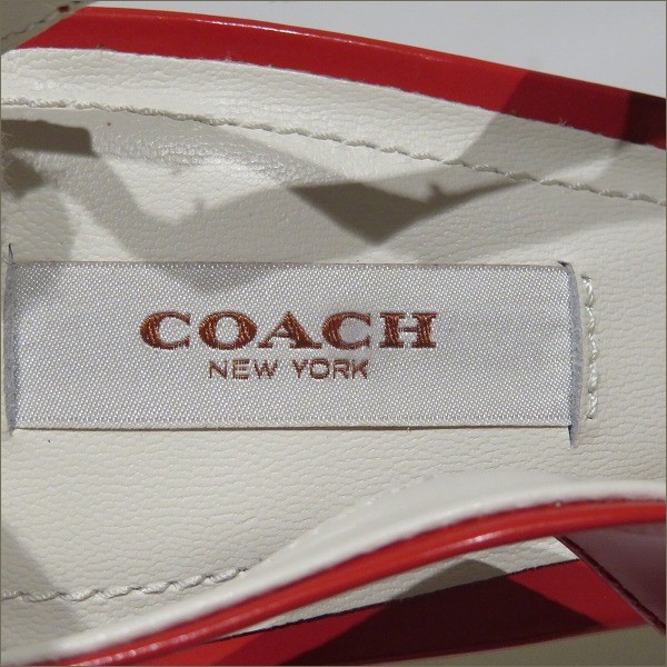 コーチ COACH スローン Q4350 ヒール サンダル ブランド小物