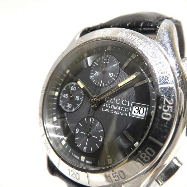 グッチ GUCCI クロノリミテッドエディション 503 自動巻 時計 腕時計 