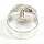 エルメス ドゥザノー シルバー リング 指輪 11.5号 総重量約7.1g