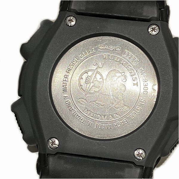 カシオ G-SHOCK MUDMAN GW-9300-1JF 電波ソーラー 時計 腕時計 メンズ 【中古】｜激安アクセサリー通販のワンダープライス