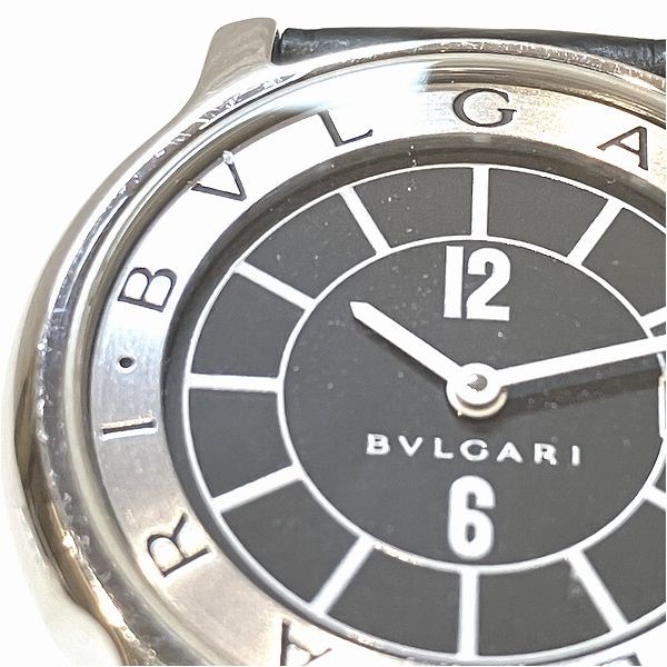 5%OFF】ブルガリ BVLGARI ソロテンポ ST29S クォーツ 革ベルト ブラック デイト 時計 腕時計 レディース  【中古】｜激安アクセサリー通販のワンダープライス