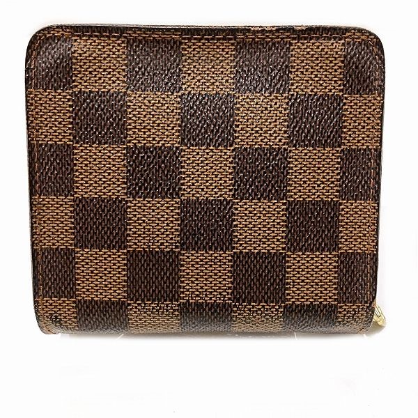 5%OFF】ルイヴィトン Louis Vuitton ダミエ コンパクトジップ N61668 2つ折り財布 ユニセックス  【中古】｜激安アクセサリー通販のワンダープライス