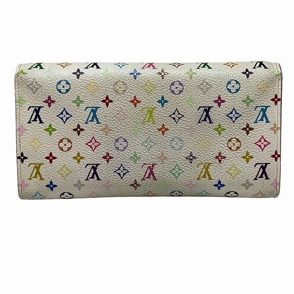 ルイヴィトン Louis Vuitton モノグラムマルチカラー ポルトフォイユ サラ M93744 2つ折り財布 レディース  【中古】｜激安アクセサリー通販のワンダープライス