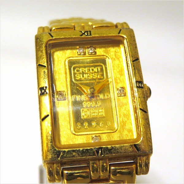 クレディ スイス　インゴット時計 　レディース　腕時計　ウォッチ