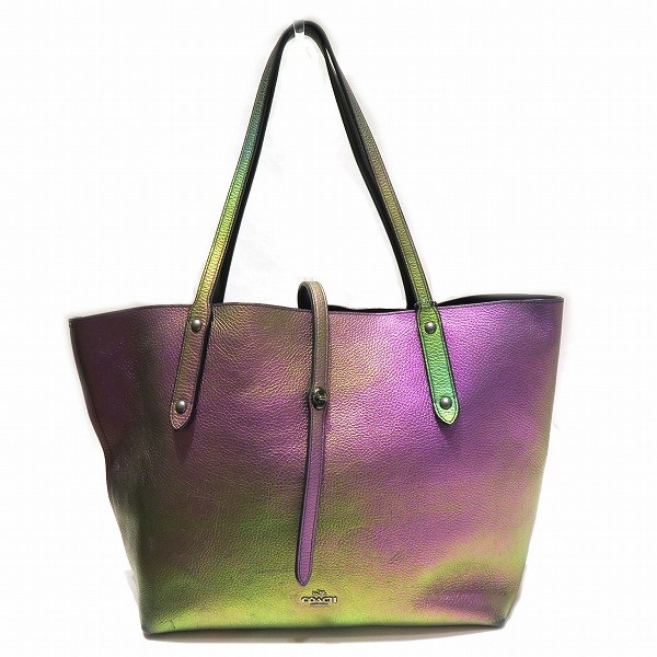 Coach hologram market online tote