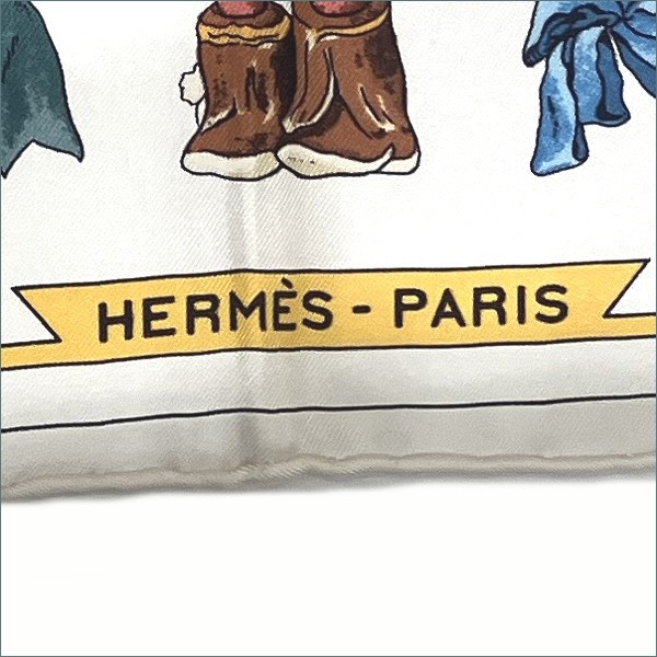 エルメス Hermes インディアンの守り神 スカーフ カレ90 レディース 