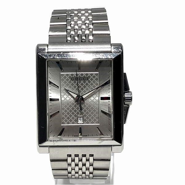 グッチ GUCCI レクタングル Gタイムレス 138.4 クォーツ 時計 腕時計 