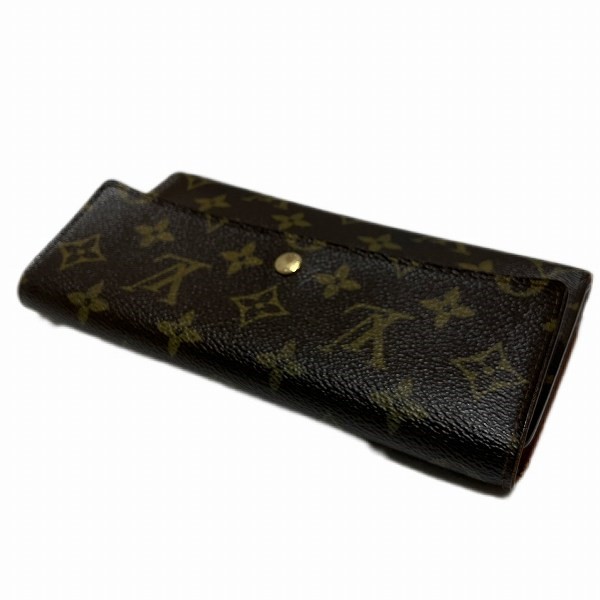 20%OFF】ルイヴィトン Louis Vuitton モノグラム ポルトトレゾール インターナショナル M61215 長財布 2つ折り財布  ユニセックス 【中古】｜激安アクセサリー通販のワンダープライス