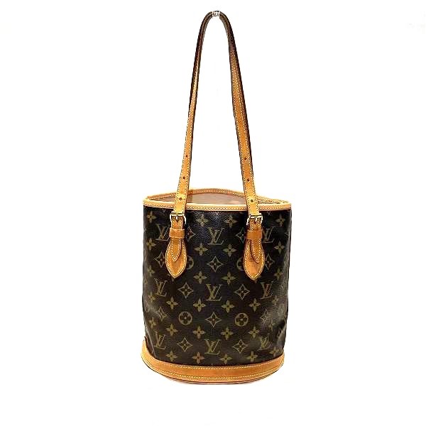 5%OFF】ルイヴィトン Louis Vuitton モノグラム プチバケット M42238 トートバッグ ショルダーバッグ レディース 正規リペア品  【中古】｜激安アクセサリー通販のワンダープライス