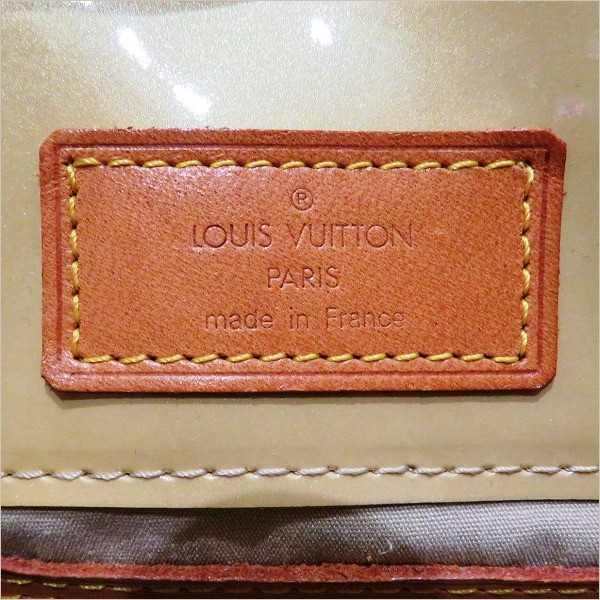 ルイヴィトン Louis Vuitton ヴェルニ リードPM M91334 イエロー