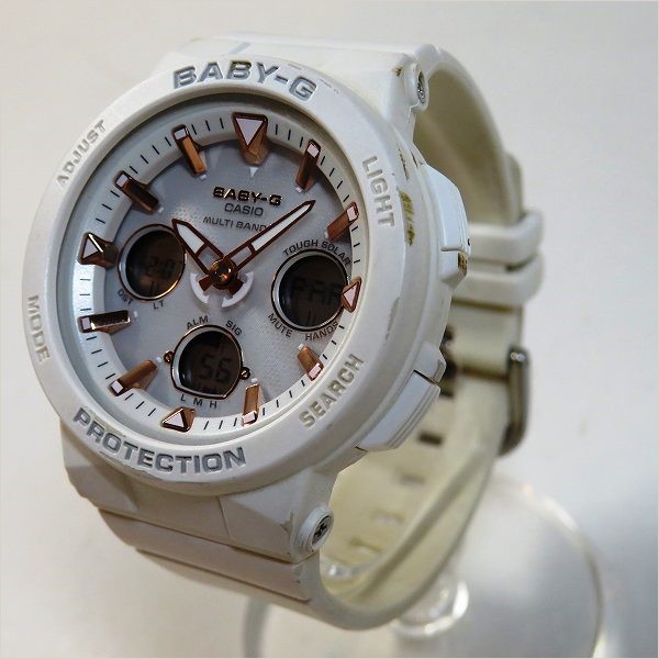 カシオ BABY-G BGA-2500 電波ソーラー 時計 腕時計 レディース 【中古