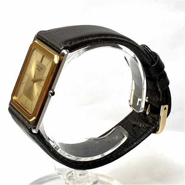 セイコー クレドール 6730-5090 クォーツ 14K 時計 腕時計 メンズ