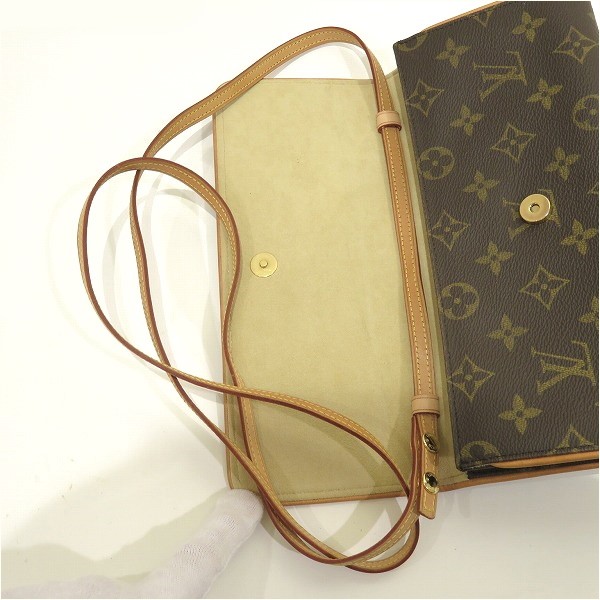 新着】【中古】LOUIS VUITTON(ルイヴィトン) ポシェット・ツインPM ったらしい ショルダーバッグ モノグラム・キャンバス