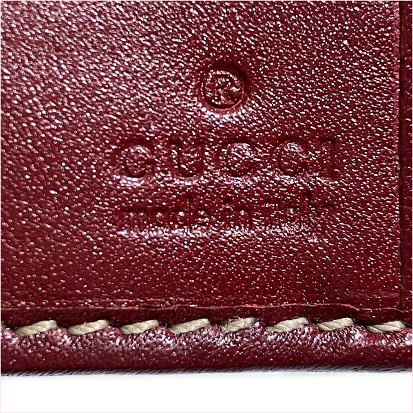 グッチ GUCCI GGキャンバス Wホック2つ折り長財布 190381 財布 レディース 【中古】｜激安アクセサリー通販のワンダープライス