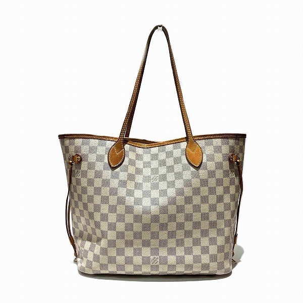 10%OFF】ルイヴィトン Louis Vuitton ダミエアズール ネヴァーフルMM N51107 バッグ トートバッグ レディース  【中古】｜激安アクセサリー通販のワンダープライス