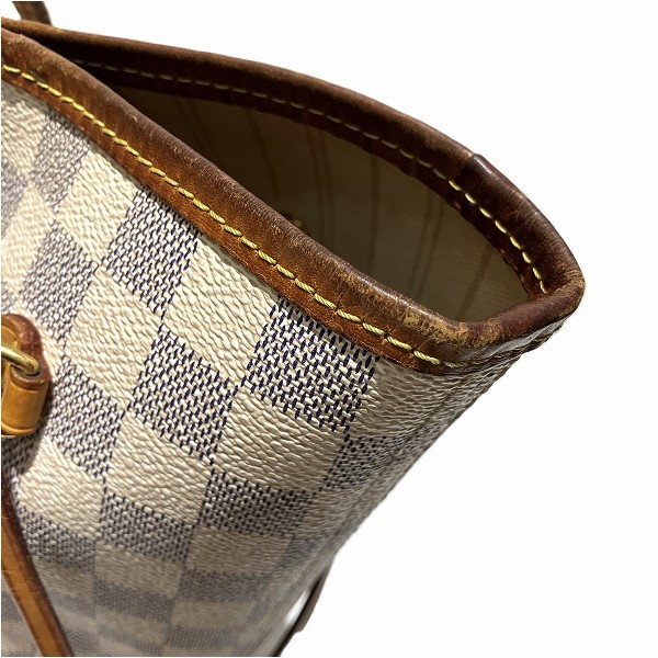 10%OFF】ルイヴィトン Louis Vuitton ダミエアズール ネヴァーフルMM N51107 バッグ トートバッグ レディース  【中古】｜激安アクセサリー通販のワンダープライス