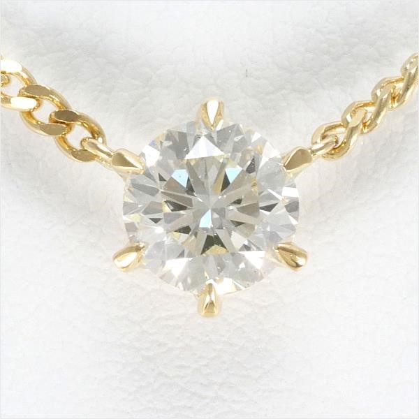 【Jewelry】K18YG ダイヤモンド デザインネックレス イエローゴールド D1.00 12.6g /kt02553hm