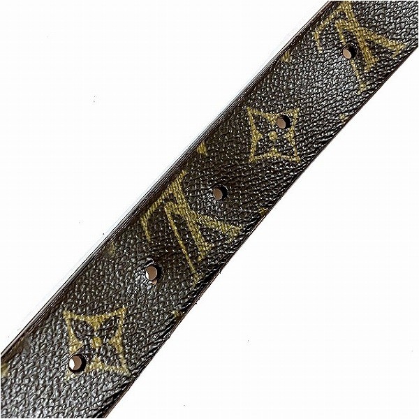 25%OFF】ルイヴィトン Louis Vuitton モノグラム サンチュール キャレ M6801 ブランド小物 ベルト レディース  【中古】｜激安アクセサリー通販のワンダープライス