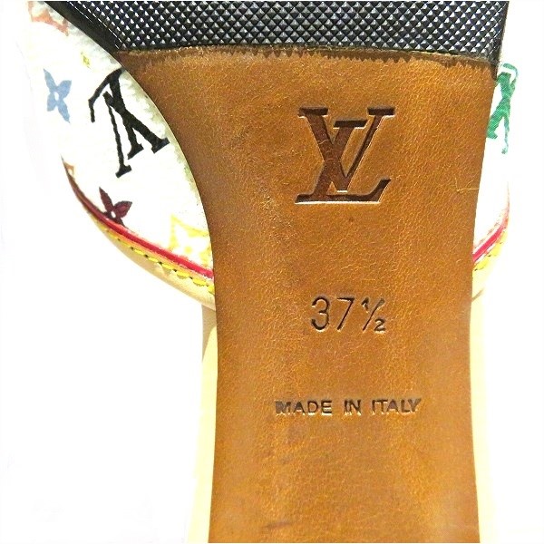 ルイヴィトン Louis Vuitton マルチカラー ミュール サンダル ブランド 