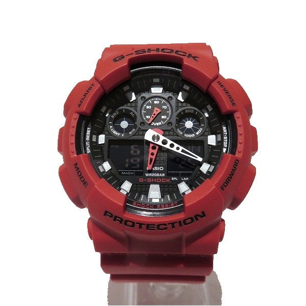 JVI G-SHOCK GA-100B-4AJF NH[c v rv Y yÁz