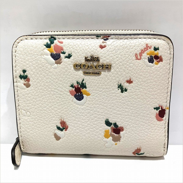 5%OFF】コーチ COACH フローラル プリント ビルフォールド C6001 財布 ...