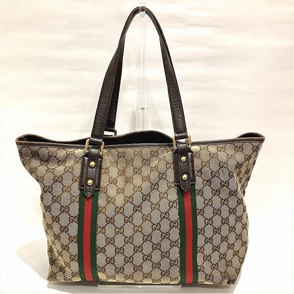 グッチ GUCCI シェリーライン 203419 バッグ トートバッグ レディース 【中古】｜激安アクセサリー通販のワンダープライス