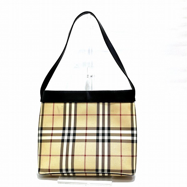 25%OFF】バーバリー Burberry ロンドン ノバチェック ワンショルダー バッグ トートバッグ ショルダーバッグ レディース  【中古】｜激安アクセサリー通販のワンダープライス