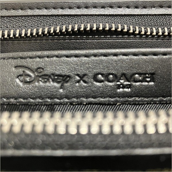 20%OFF】コーチ COACH ディズニーコラボ ミッキー ラウンドファスナー F54000 長財布 ユニセックス  【中古】｜激安アクセサリー通販のワンダープライス