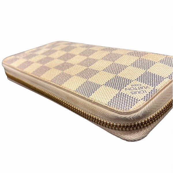 25%OFF】ルイヴィトン Louis Vuitton ダミエアズール ジッピーウォレット N60019 ラウンドファスナー 長財布 ユニセックス  【中古】｜激安アクセサリー通販のワンダープライス