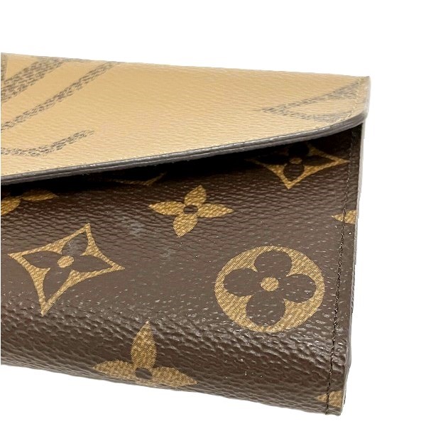 10%OFF】ルイヴィトン Louis Vuitton モノグラムジャイアント ポルトフォイユ・サラ M80726 長財布 2つ折り財布 レディース  【中古】｜激安アクセサリー通販のワンダープライス