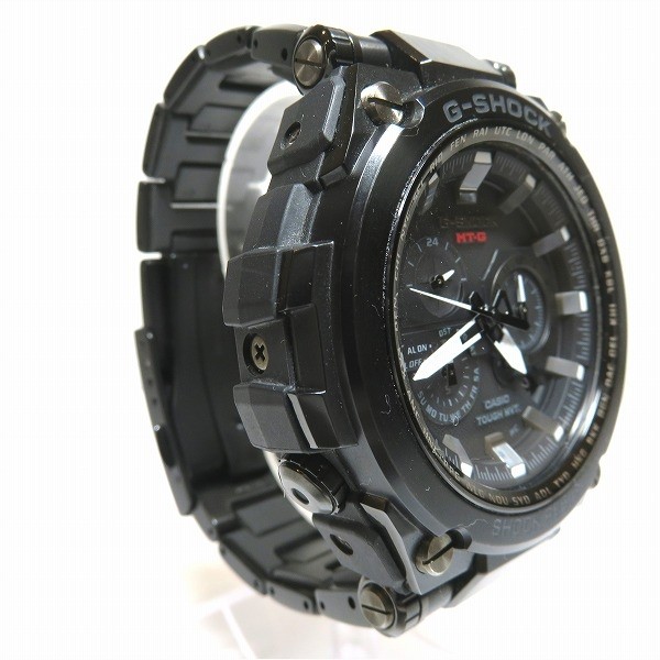 カシオ ジーGショック MTG-S1000BD 電波ソーラー MT-G ブラック 時計