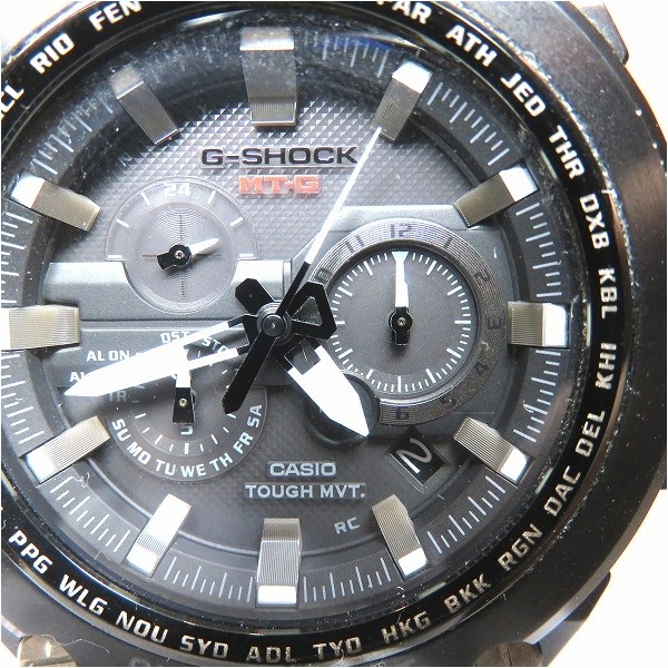 カシオ ジーGショック MTG-S1000BD 電波ソーラー MT-G ブラック 時計