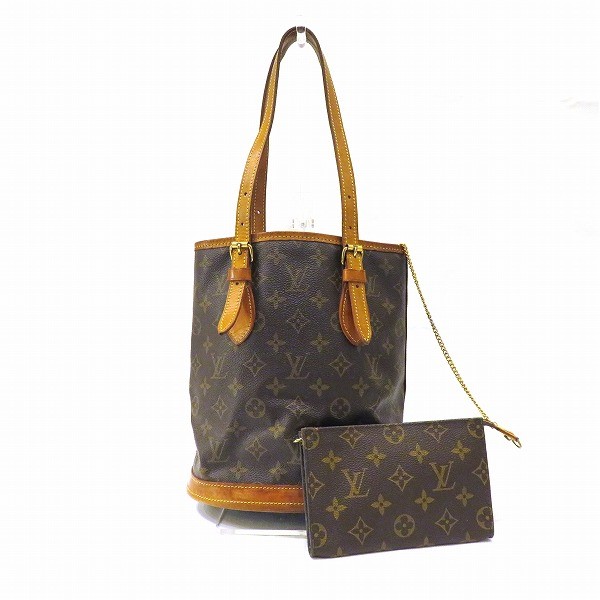 ルイヴィトン Louis Vuitton モノグラム プチバケットPM M42238 バッグ