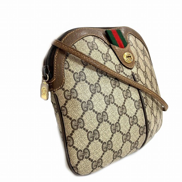 グッチ GUCCI シェリーライン GGスプリーム オールドグッチ 904.02.047 バッグ ショルダーバッグ レディース  【中古】｜激安アクセサリー通販のワンダープライス