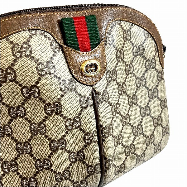 グッチ GUCCI シェリーライン GGスプリーム オールドグッチ 904.02.047 バッグ ショルダーバッグ レディース  【中古】｜激安アクセサリー通販のワンダープライス