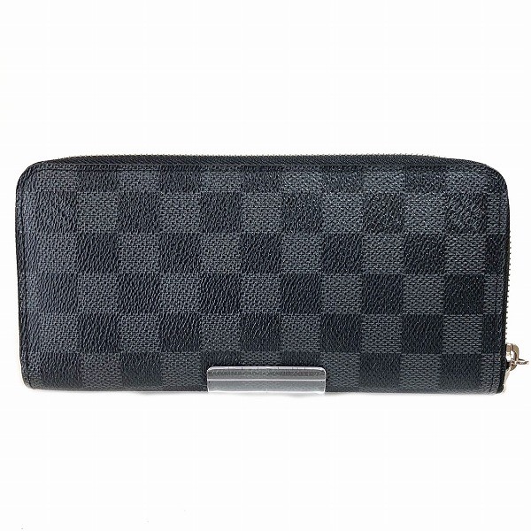 【10%OFF】ルイヴィトン Louis Vuitton ダミエグラフィット ジッピーウォレット ヴェルティカル N63095 長財布 ユニセックス  【中古】