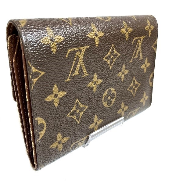 30%OFF】ルイヴィトン Louis Vuitton モノグラム ポルト トレゾー エテュイ シェキエ M61200 財布 3つ折り財布  ユニセックス 【中古】｜激安アクセサリー通販のワンダープライス