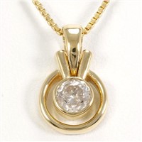 18K YG lbNX _C 0.47ct ӕʏ dʖ6.7g 45cm