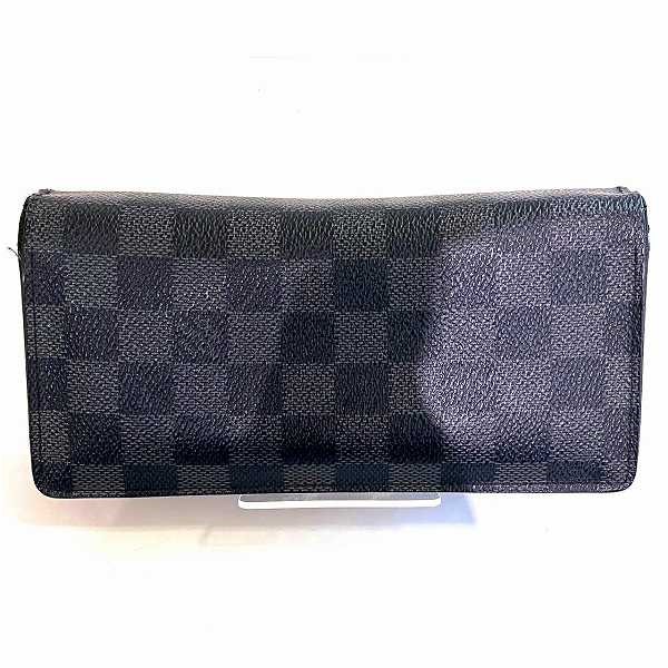 15%OFF】ルイヴィトン Louis Vuitton ダミエグラフィット ポルトフォイユ ブラザ N62665 財布 長財布 メンズ  【中古】｜激安アクセサリー通販のワンダープライス