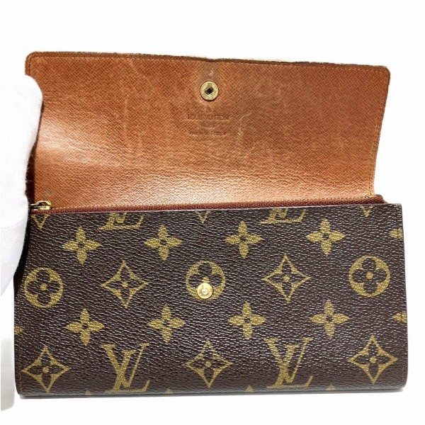 ルイヴィトン Louis Vuitton モノグラム ポルトフォイユサラ M617134 財布 2つ折り財布 ユニセックス  【中古】｜激安アクセサリー通販のワンダープライス