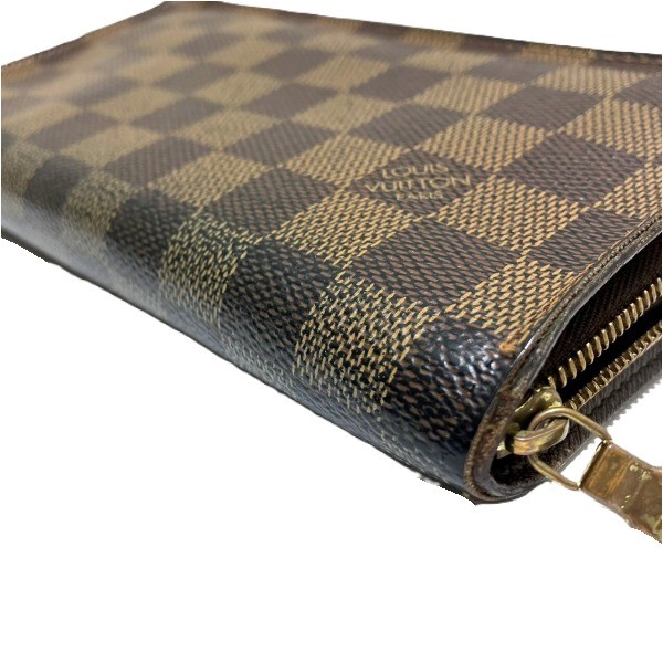 ルイヴィトン Louis Vuitton ダミエ ポルトモネジップ N61728 長財布 ユニセックス 【中古】｜激安アクセサリー通販のワンダープライス